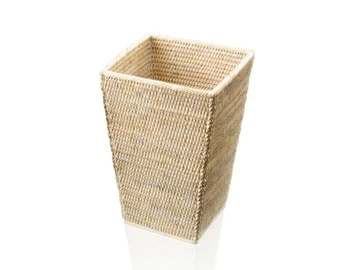 BASKET KK - Rattan bathroom waste bin by DECOR WALTHER - view 3